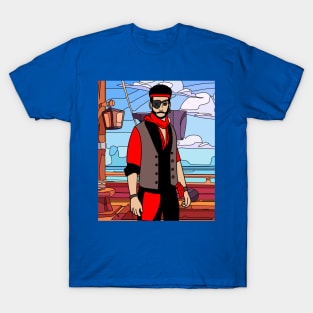 Pirate Pirate Ship Treasure Island T-Shirt